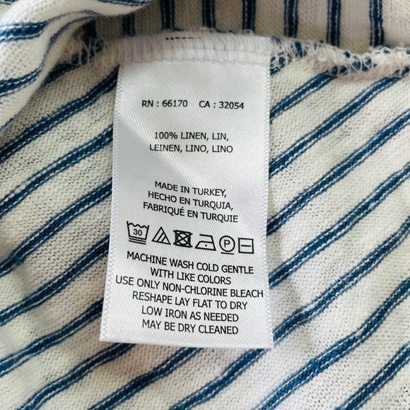 Anthropologie Maeve Horizon Linen Tee - Picture 13 of 13